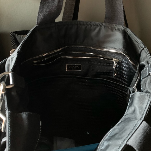 Prada diaper Bag